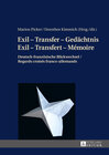 Buchcover Exil – Transfer – Gedächtnis / Exil – Transfert – Mémoire