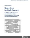 Buchcover Unterricht im Fach Deutsch