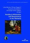 Buchcover Handbuch Mittelalter und Renaissance in der Romania