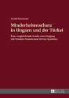 Buchcover Minderheitenschutz in Ungarn und der Türkei
