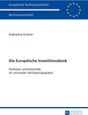 Buchcover Die Europäische Investitionsbank