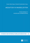 Buchcover Mediation in Wandelzeiten