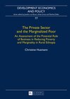 Buchcover The Private Sector and the Marginalized Poor