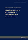 Buchcover Monolingualism – Bilingualism – Multilingualism
