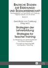 Buchcover Strategien der Lehrerbildung / Strategies for Teacher Training