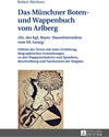 Buchcover Das Münchner Boten- und Wappenbuch vom Arlberg