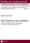 Buchcover Der Konzern in der Insolvenz