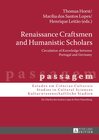 Buchcover Renaissance Craftsmen and Humanistic Scholars