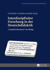 Buchcover Interdisziplinäre Forschung in der Deutschdidaktik