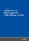 Buchcover Multidimensionale Betrachtungsweisen zu Ethnic Entrepreneurship