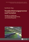 Buchcover Standardisierungsprozesse und Variation
