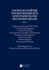Nachschlagewerk des Reichsgerichts – Gesetzgebung des Deutschen Reichs width=