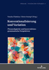 Buchcover Konventionalisierung und Variation