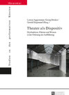 Buchcover Theater als Dispositiv