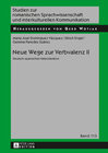 Buchcover Neue Wege zur Verbvalenz II