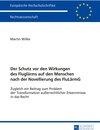 Buchcover Der Schutz vor den Wirkungen des Fluglärms auf den Menschen nach der Novellierung des FluLärmG
