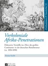 Buchcover Vorkoloniale Afrika-Penetrationen