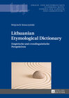 Buchcover Lithuanian Etymological Dictionary