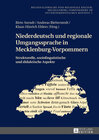 Buchcover Niederdeutsch und regionale Umgangssprache in Mecklenburg-Vorpommern