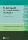 Buchcover Medienlinguistik und interdisziplinäre Forschung II
