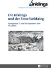 Buchcover inklings – Jahrbuch für Literatur und Ästhetik