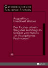 Buchcover Der Psalter als ein Weg des Aufstiegs in Gregor von Nyssas «In inscriptiones Psalmorum»