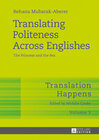 Buchcover Translating Politeness Across Englishes