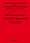 Buchcover Deskriptive Metaphysik