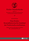 Buchcover Das Kieler Kunsthistorische Institut im Nationalsozialismus