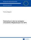 Buchcover Patentschutz in den am wenigsten entwickelten Mitgliedstaaten der WTO