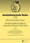 Buchcover Das Reichsjustizministerium unter Otto Thierack (1942–1945)