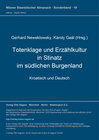 Buchcover Totenklage und Erzählkultur in Stinatz im südlichen Burgenland