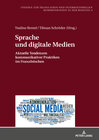 Buchcover Sprache und digitale Medien