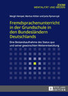 Buchcover Fremdsprachenunterricht in der Grundschule in den Bundesländern Deutschlands
