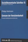 Buchcover Grenzen der Versicherbarkeit