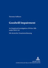 Buchcover Goodwill Impairment