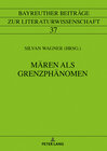 Buchcover Mären als Grenzphänomen