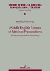 Buchcover Middle English Names of Medical Preparations