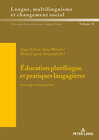 Buchcover Éducation plurilingue et pratiques langagières