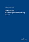 Buchcover Lithuanian Etymological Dictionary