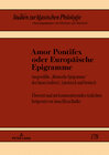 Buchcover Amor Pontifex oder Europäische Epigramme