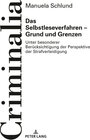 Buchcover Das Selbstleseverfahren – Grund und Grenzen