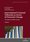Buchcover International Criminal Tribunals as Actors of Domestic Change