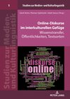 Buchcover Online-Diskurse im interkulturellen Gefüge