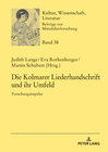 Buchcover Die Kolmarer Liederhandschrift und ihr Umfeld