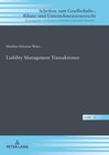 Buchcover Liability Management Transaktionen