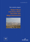 Buchcover Robert Musil und Amos Gitaï: Die Ethik des Möglichkeitssinns
