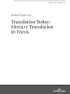 Buchcover Translation Today: Literary Translation in Focus