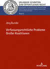 Buchcover Verfassungsrechtliche Probleme Großer Koalitionen