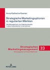 Buchcover Strategische Marketingoptionen in regulierten Märkten